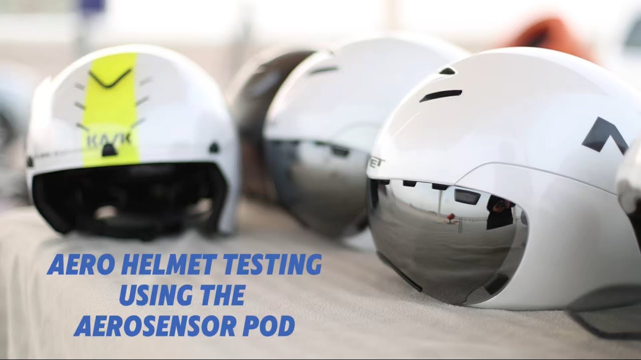 Aero Helmet testing using the AeroSensor Pod