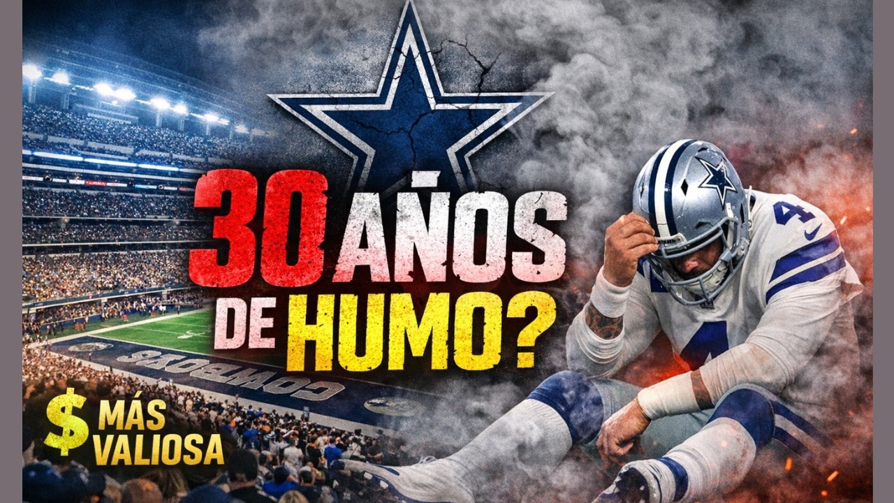 Los Cowboys: ¿La franquicia más valiosa… y la más decepcionante de la NFL?