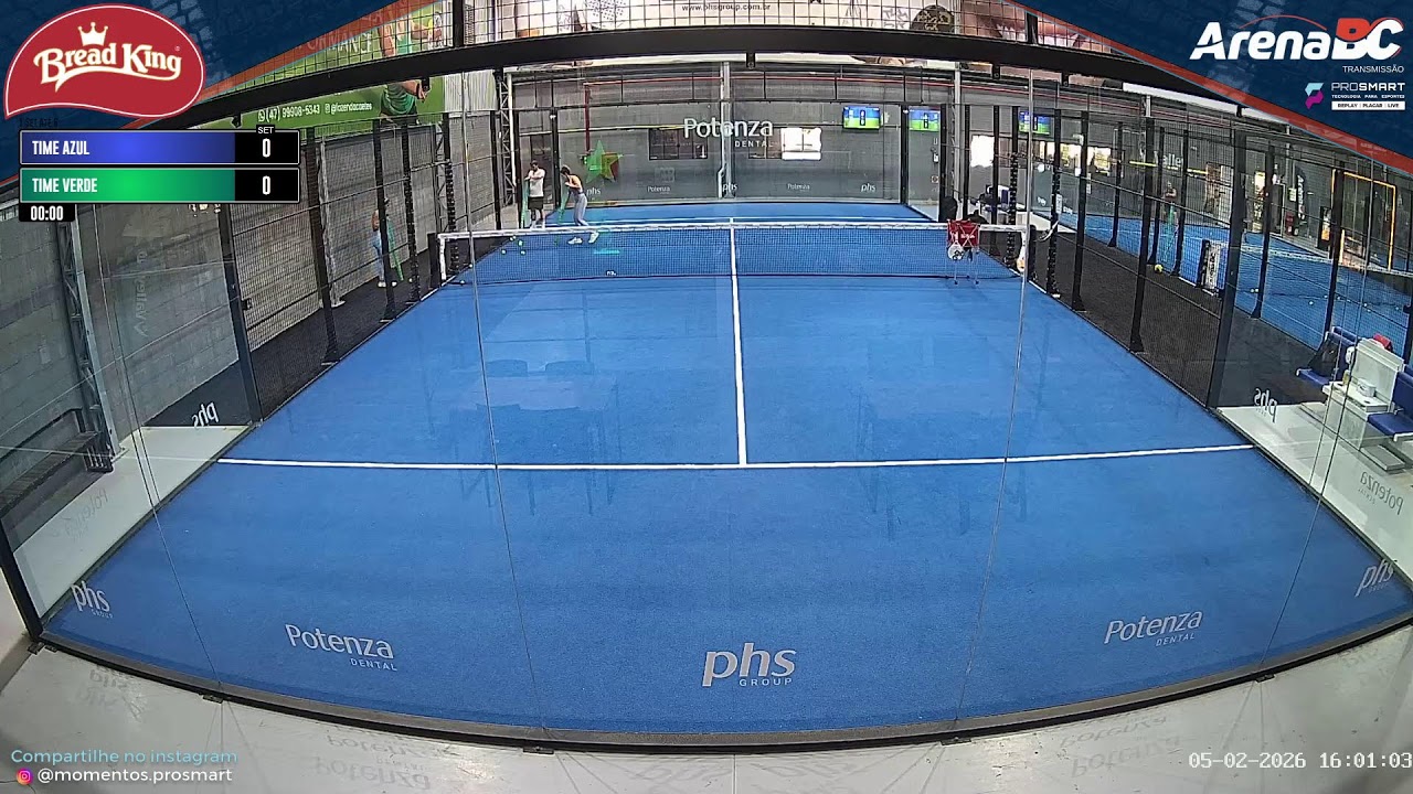 Quadra 1 (05/02/2026) -  ARENA BC Ao Vivo
