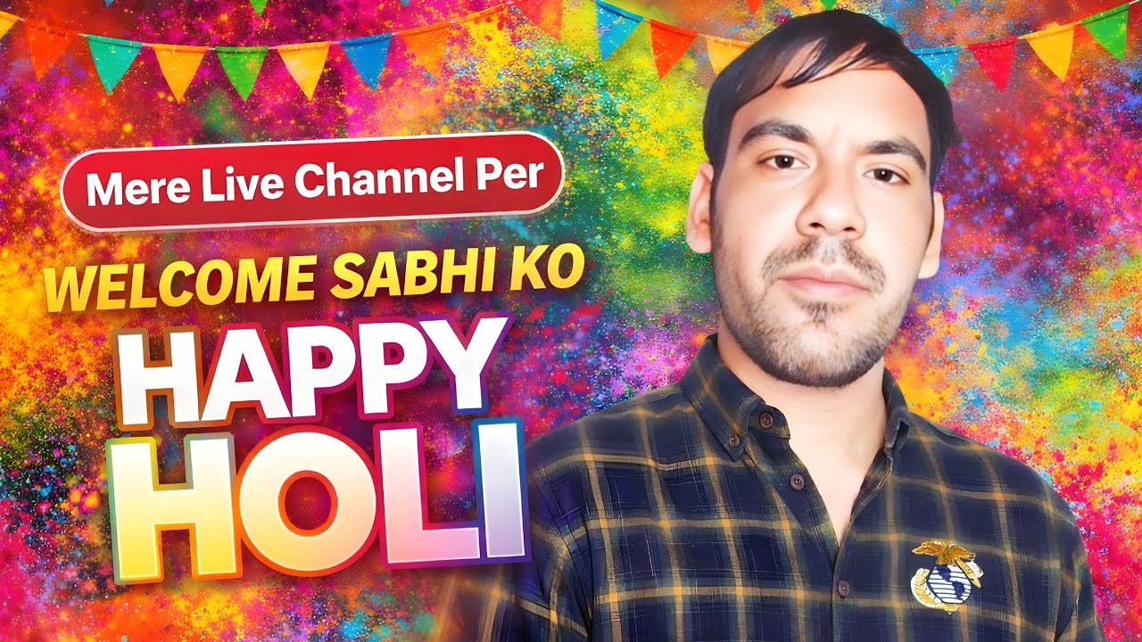 KAMAL PREET RAI is live🎨 Holi Colors LIVE Stream 🌸