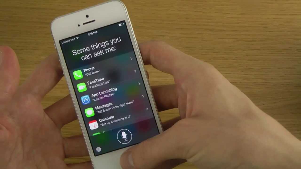 iPhone 5 iOS 7 Beta 6 - New Siri Review