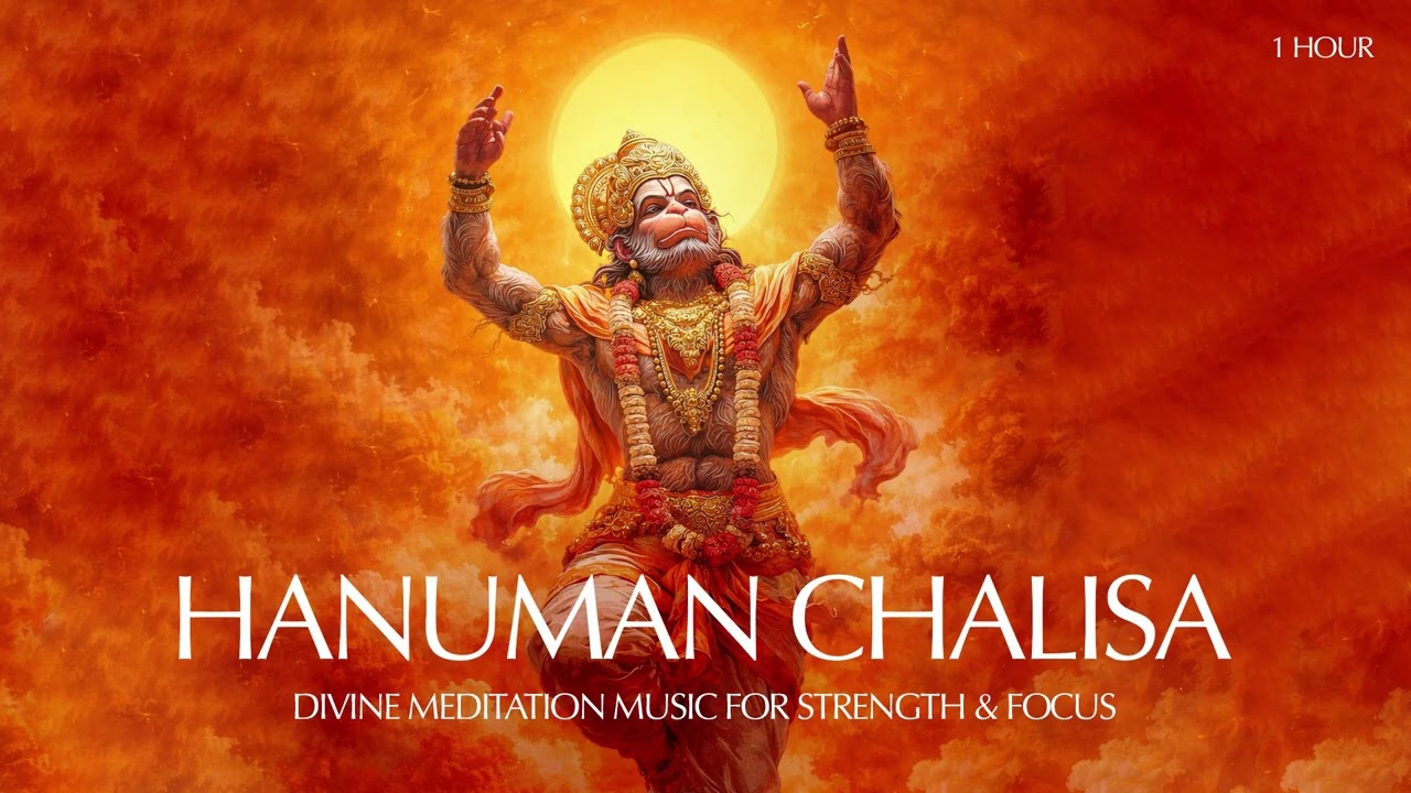 Hanuman Chalisa 1 Hour 🙏 Powerful Bajrangbali Bhajan | Remove Fear, Gain Strength & Focus