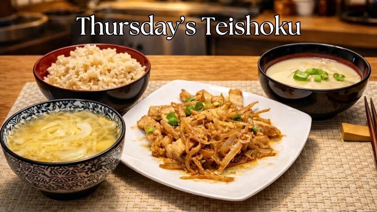 Thursday Night Japanese Pork Miso Teishoku – Full Recipe Guide