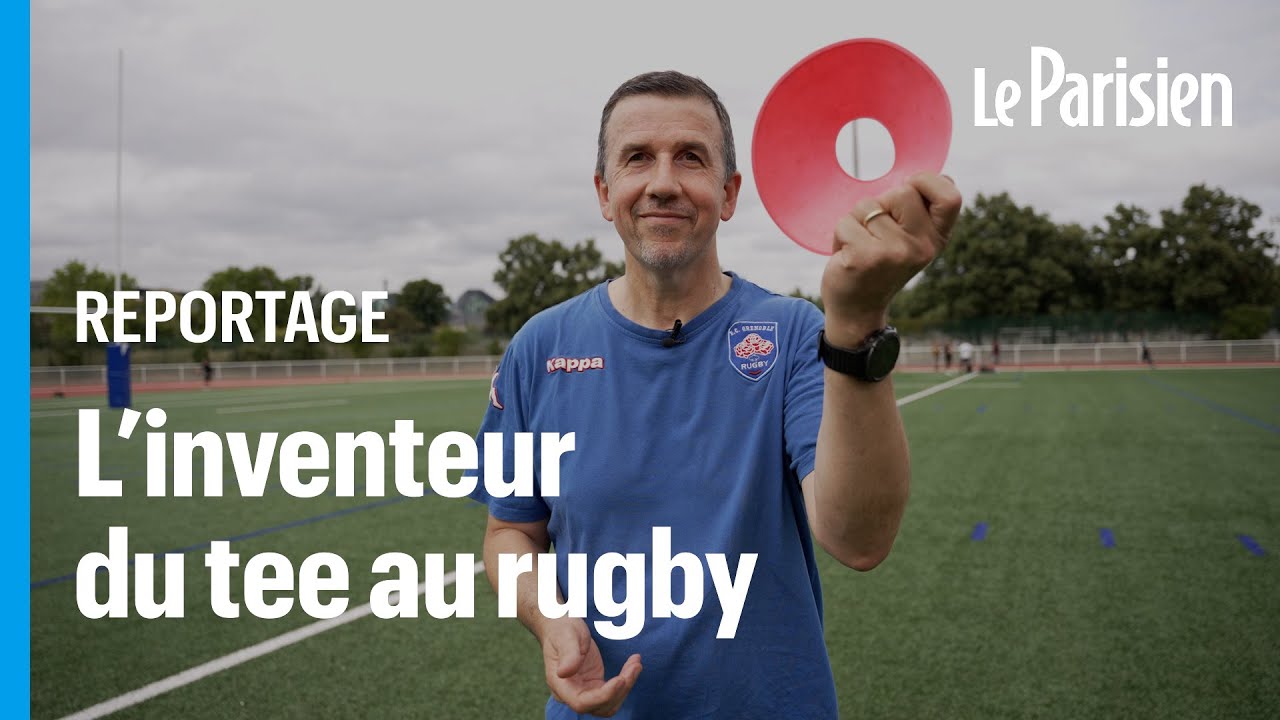 Cyril, « l’inventeur » du tee, cet objet incontournable des buteurs de rugby