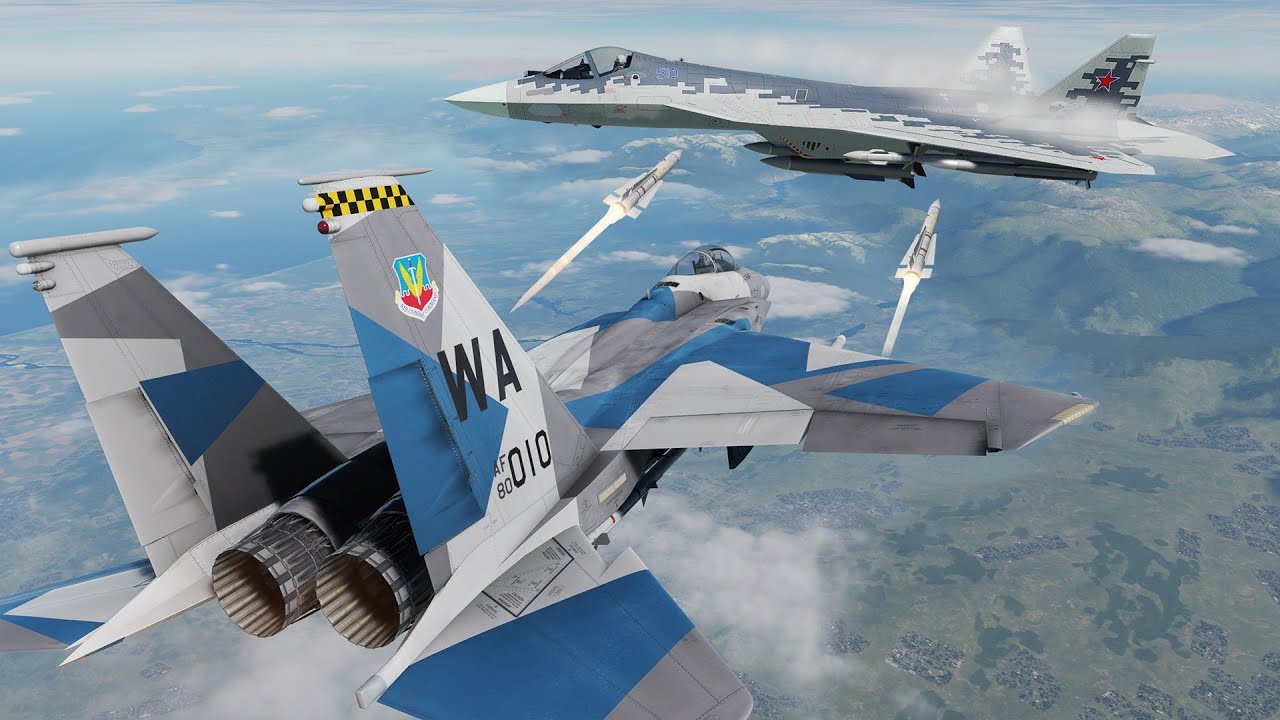 Realistic Airplane Crashes and Shoot Downs - DCS World