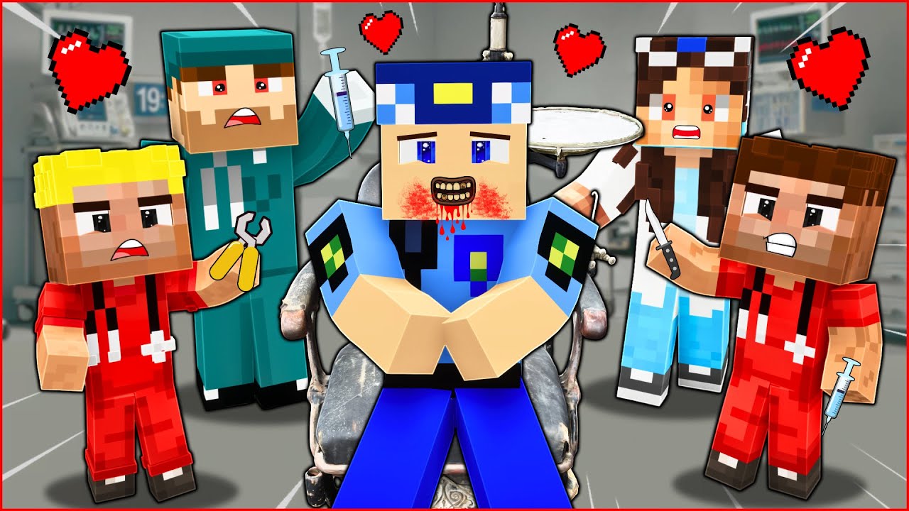 KORKUNÇ DİŞÇİ AİLESİ EFEKAN VE ALPERENİ EVLAT EDİNDİ! 😱 -Minecraft