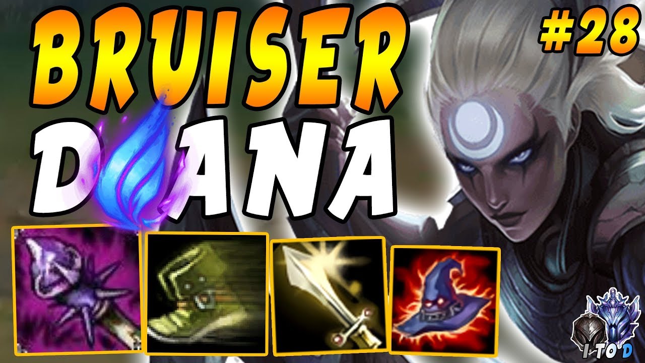 Diana with Phase Rush & Full AP BRUISER Build = Tanky Burst Assassin! | Iron IV to Diamond Ep #28