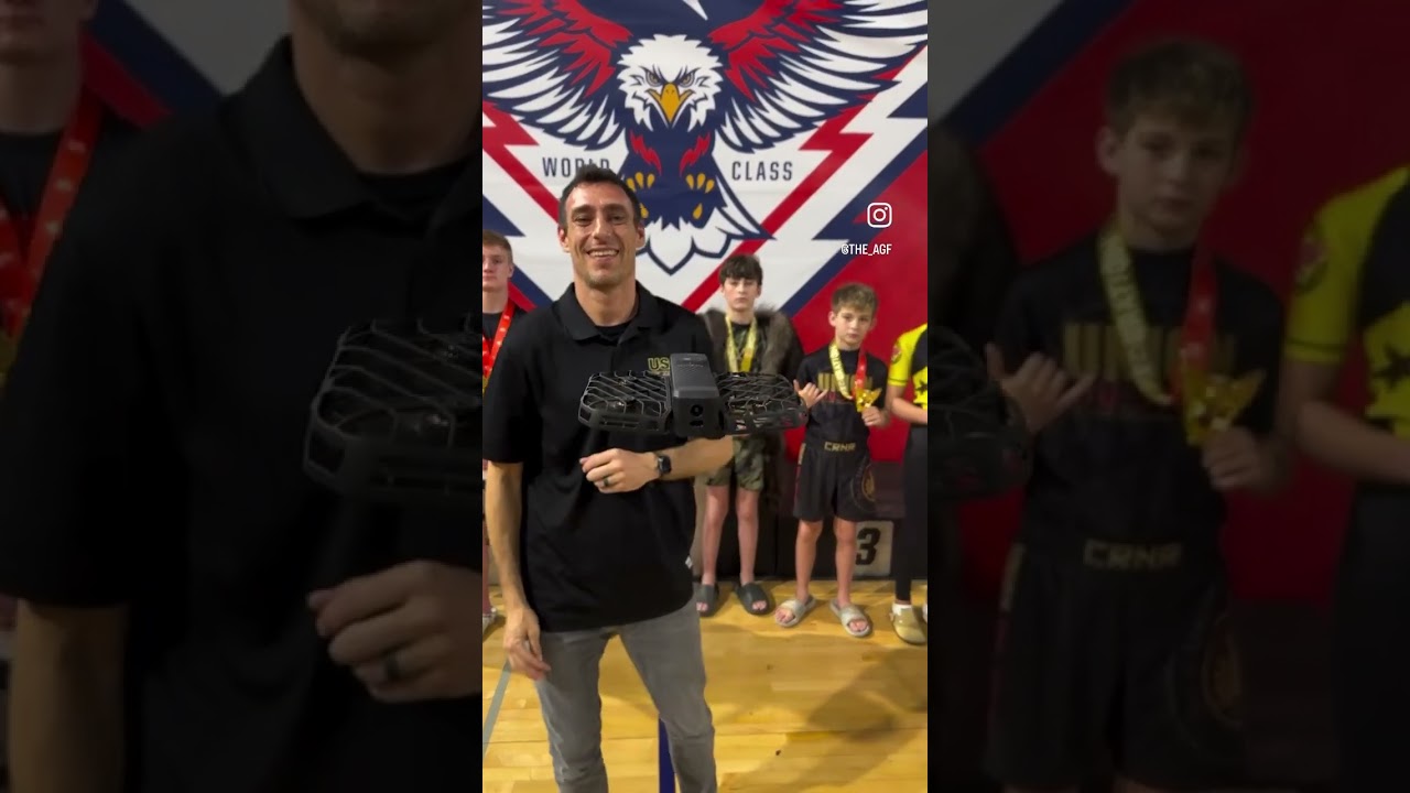 USAgrappling coach Johnny Morgan had drone footage all day at the USA Grappling Qualifiers!