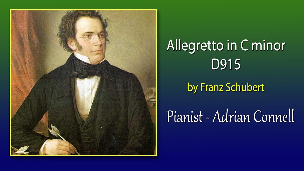 Schubert -Allegretto in C minor