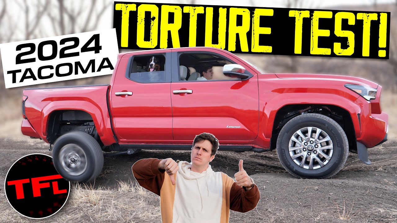 The 2024 Toyota Tacoma Surprised Me on the TFL Slip Test & Off-Road!