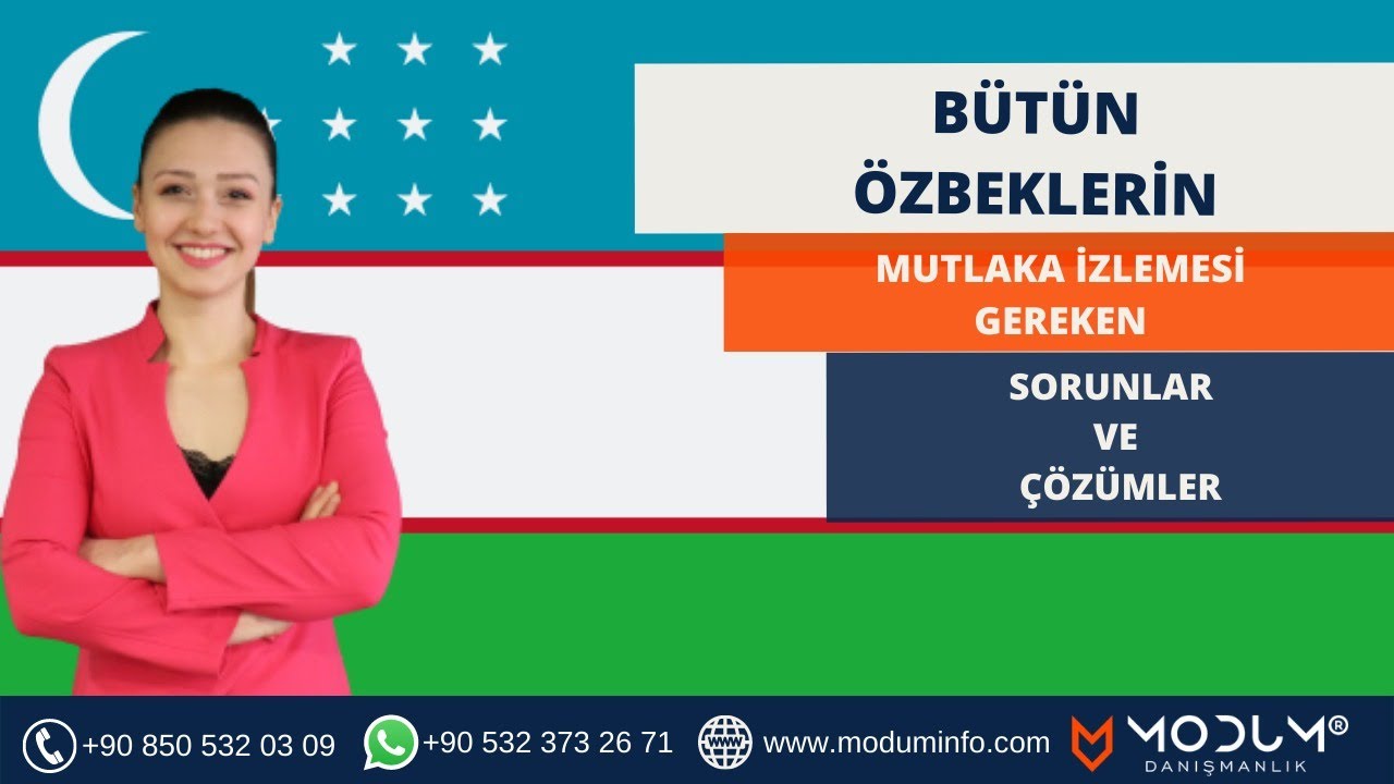 Bütün Özbeklerin Mutlaka İzlemesi Gereken Bir Video | Sorunlar ve Çözümler