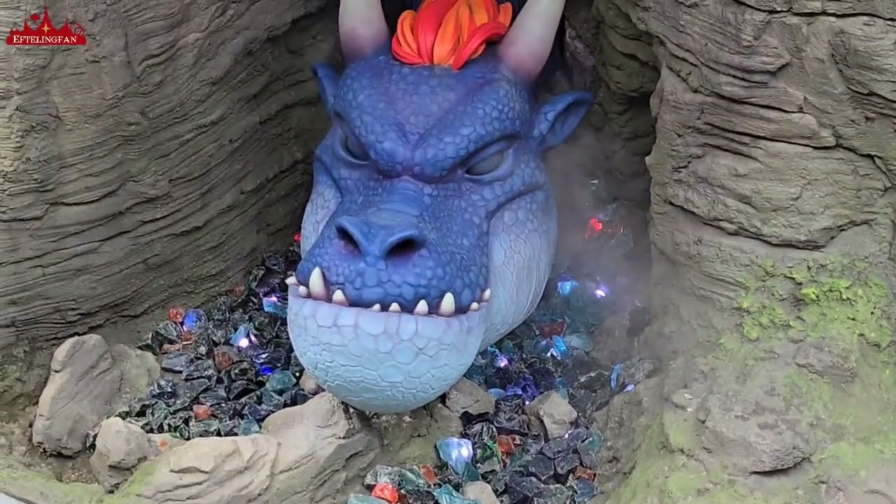 Vernieuwde diamanten mijn in Europa park 2024.