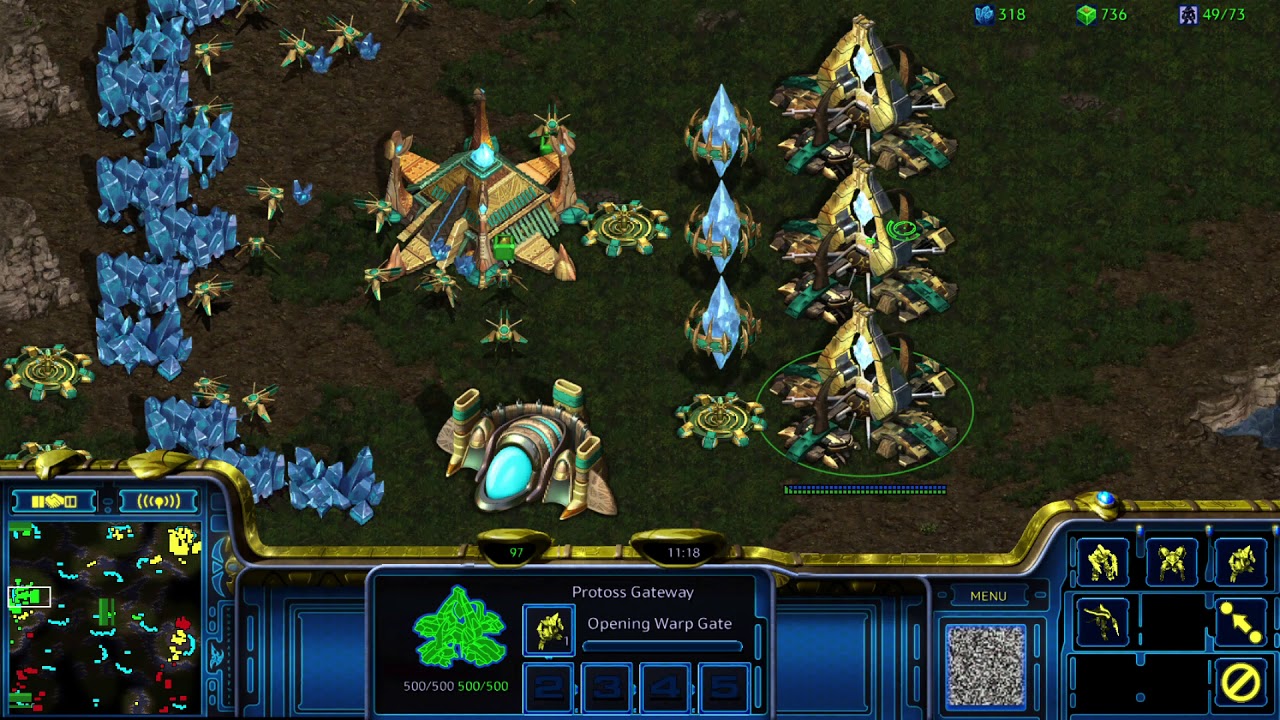 3v3 BGH Big Game Hunters Protoss Gameplay Starcraft Remastered 2019 #115