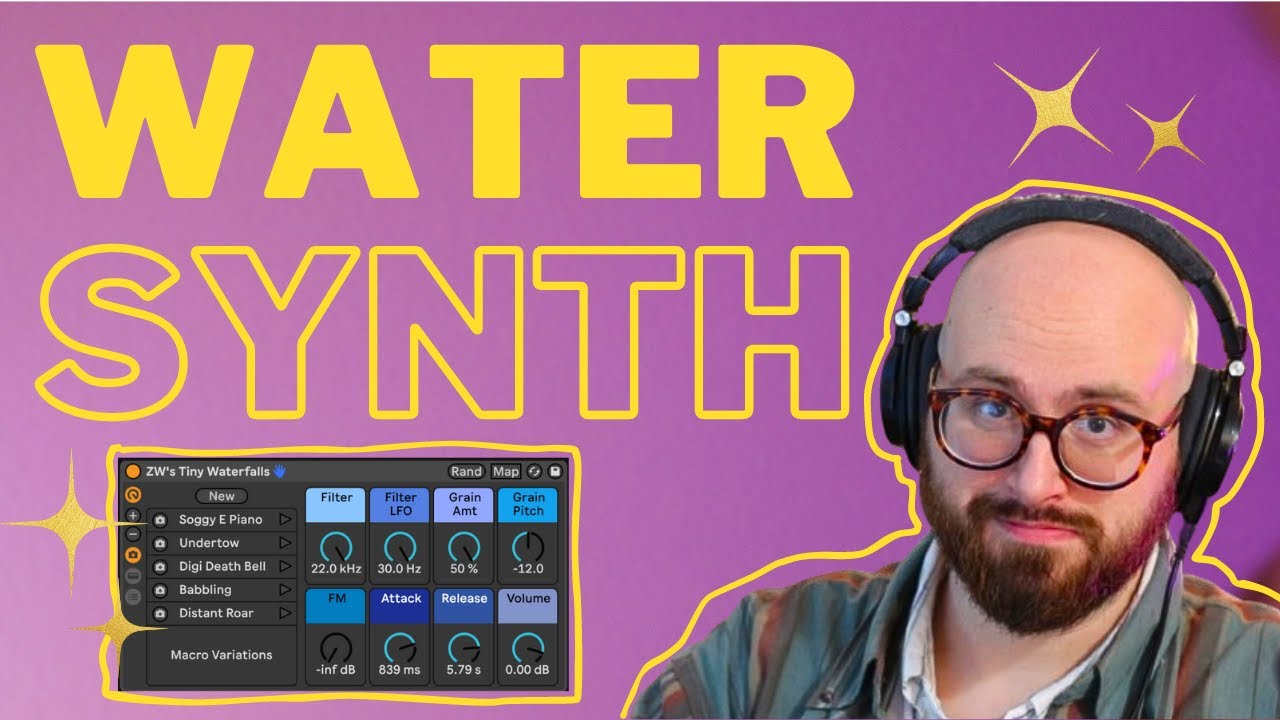 Turning Water Into Synths [Ableton Live Instrument Design Tutorial]