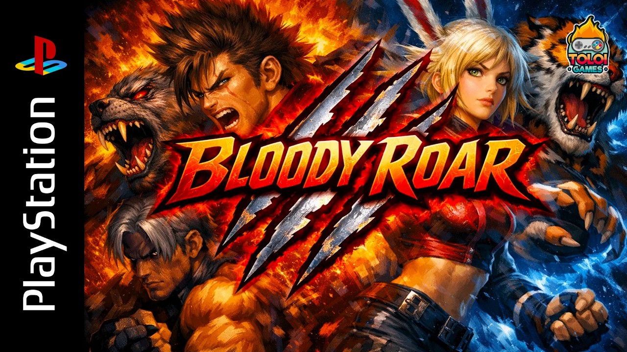 Bloody Roar [PS1] gameplay até zerar