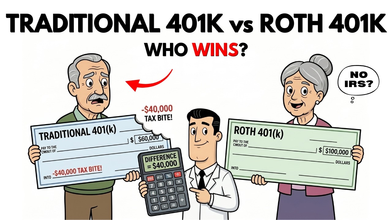 ТРАДИЦИОННЫЙ 401(k) ИЛИ ROTH 401(k) &mdash; вся правда в цифрах (что принесёт вам больше денег?)