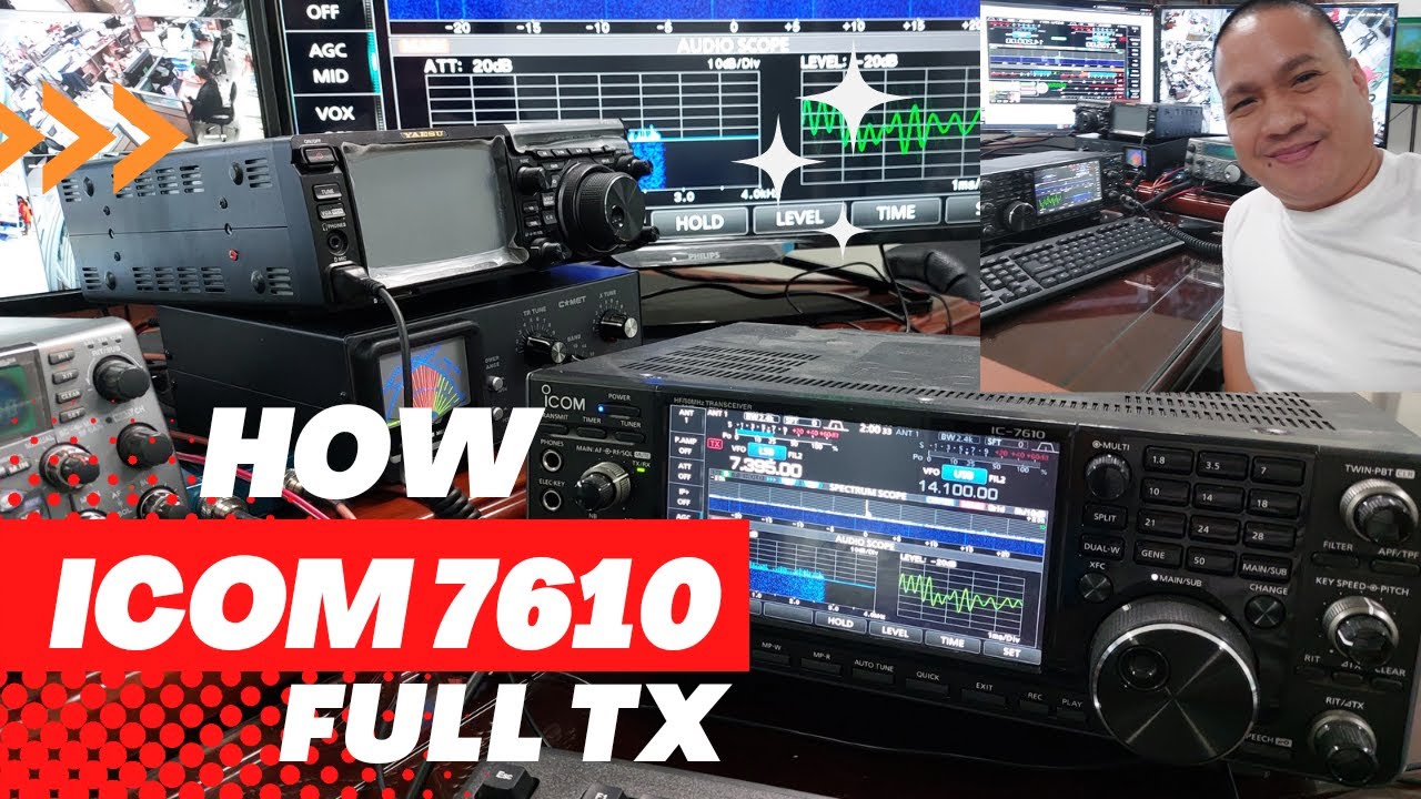 Icom ic 7610 full transmit