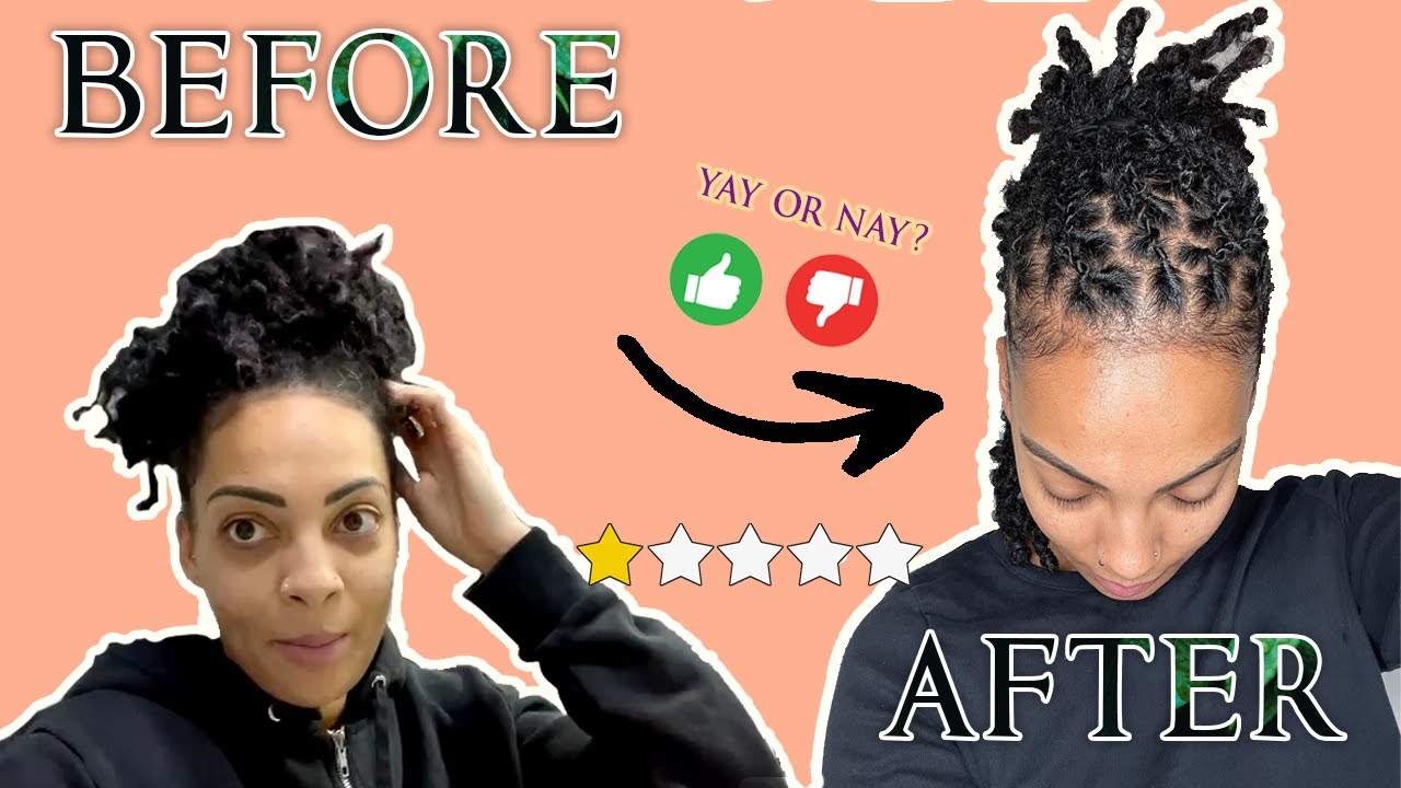 WASH & RETWIST ON STARTER LOCS - PALM ROLL STARTER LOCKS