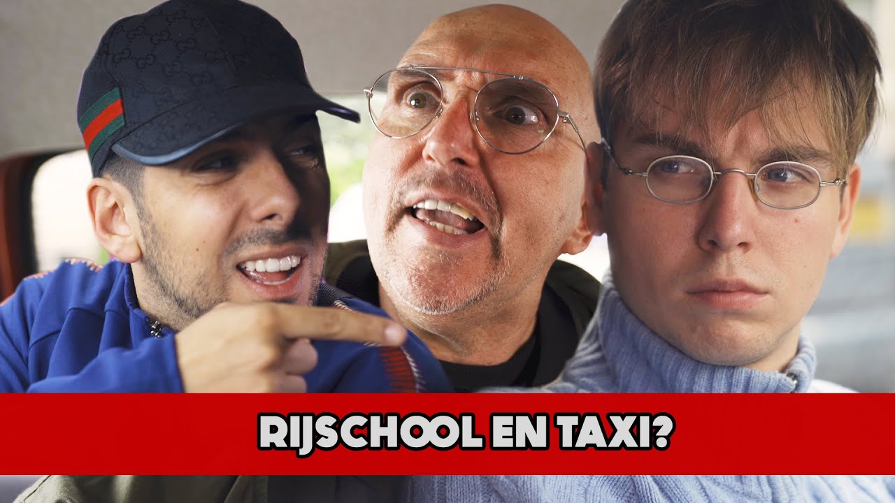TAXI RIJSCHOOL (Aflv 4 Seizoen 5 MAROKKAAN GEEFT RIJLES | Mertabi Sketch