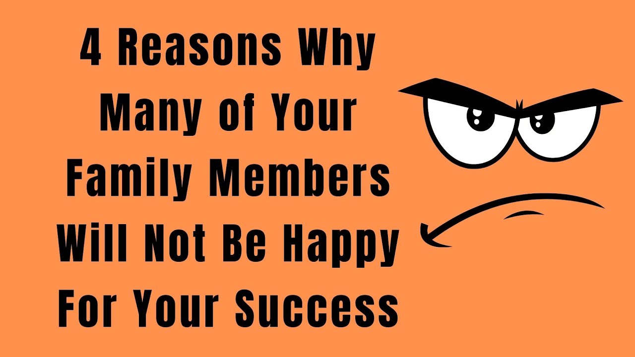 Why Some of YOUR OWN FAMILY Will Never Champion Your Success ...Even If You Celebrate Theirs
