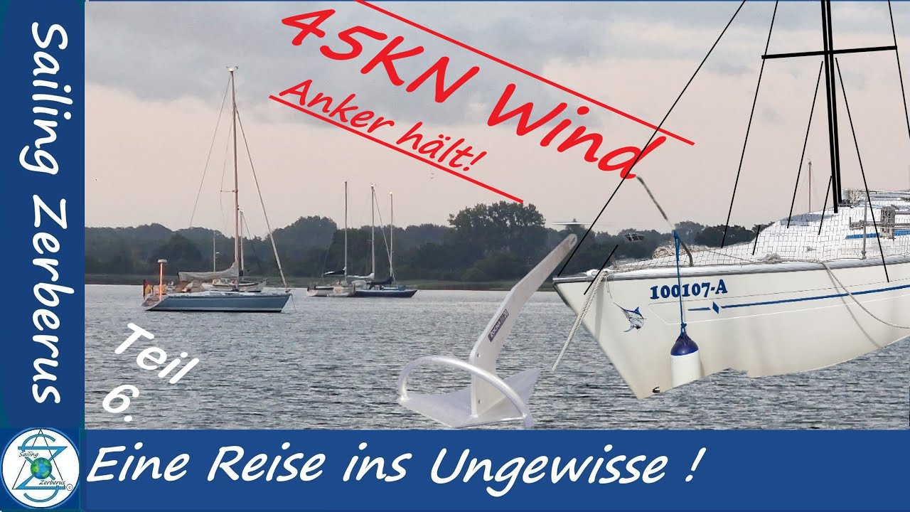 Sturm und schlechtes Wetter draußen wären besser im Hafen geblieben #sailing #sailing