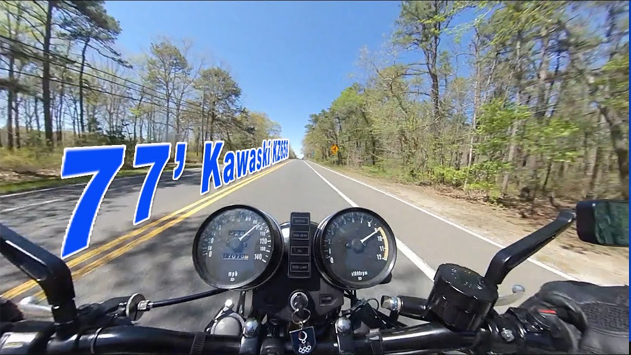 Финальный обзор Kawasaki KZ650 1977 года.