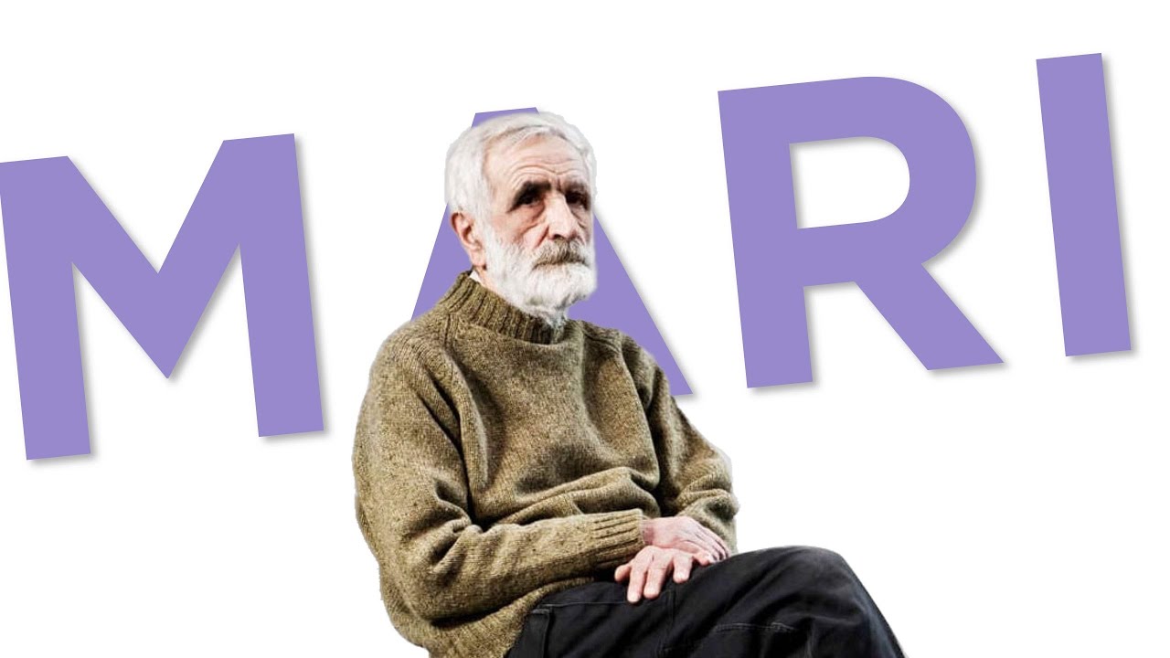 Oggi parliamo di Enzo Mari in Live!