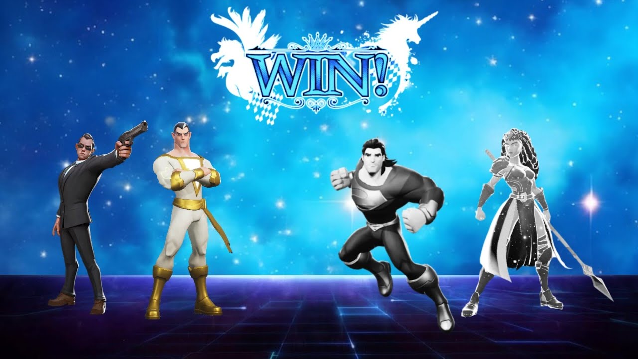 Multiversus: Black Adam & Agent Smith's Victory Against Superman & Nubia