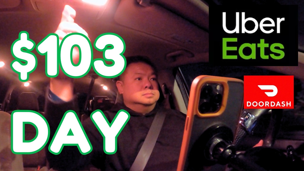 Dashing My Way To Freedom | Ep. 55 | via Uber Eats & Door Dash