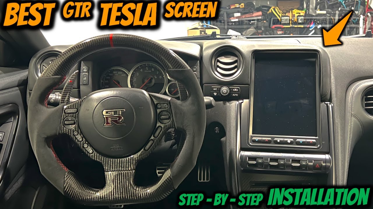 Best GTR Tesla Screen | Step by Step Installation