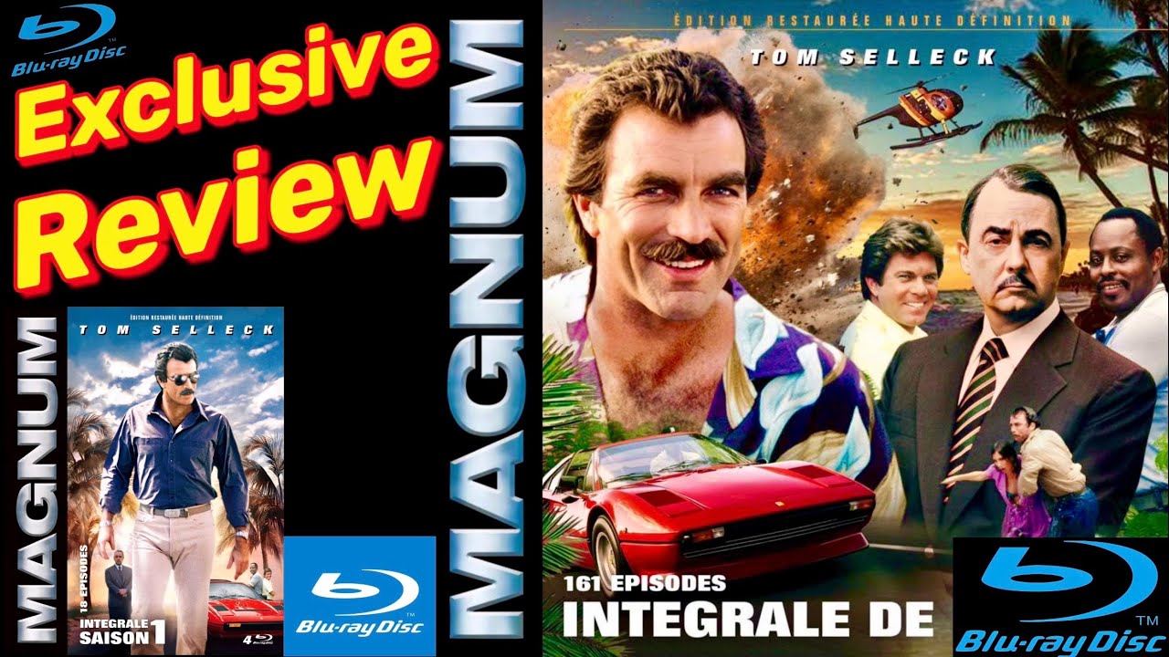 Magnum P.I. Complete Remastered 1080p HD TV Series Blu Ray Review / Unboxing / Worldwide Region Free