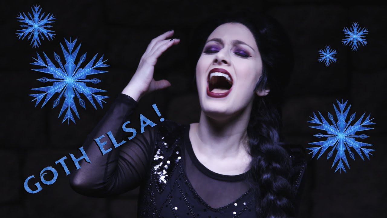 Frozen 2 | Into the Unknown | Goth Elsa metal cover w/ Powerglove