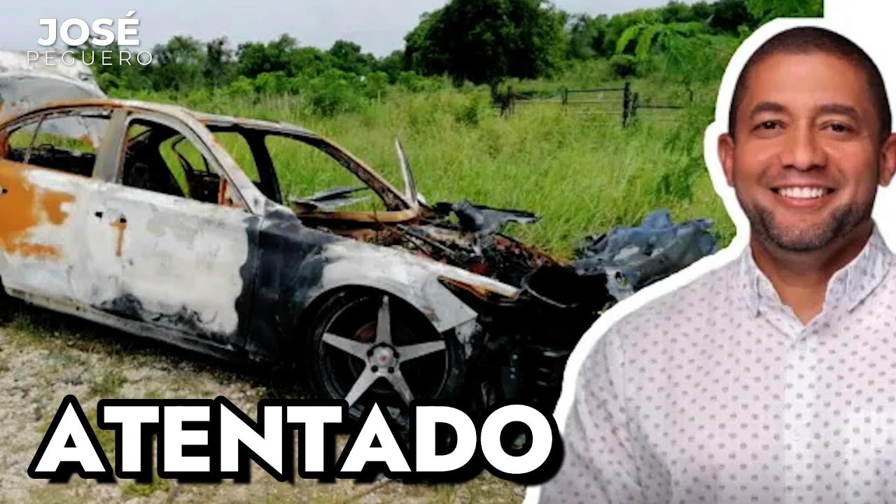 Jefte Ventura denuncia secuestro e incendio de su vehículo