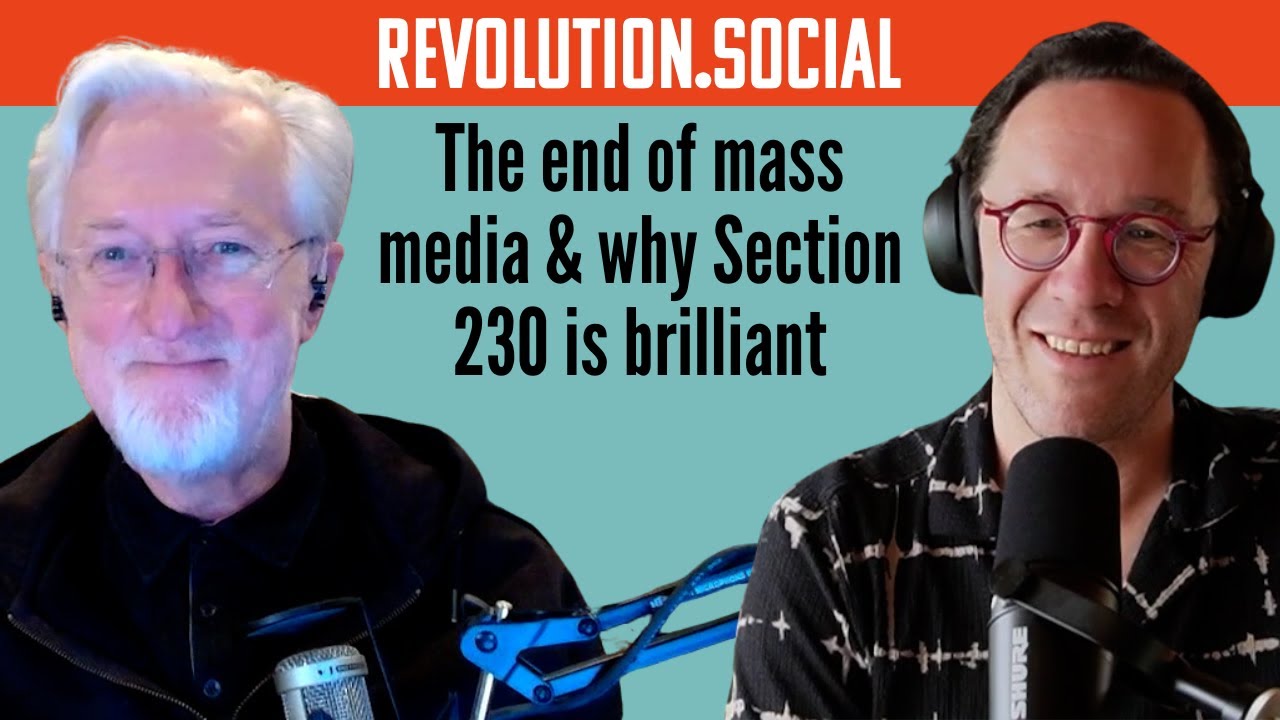 Jeff Jarvis on the End of Mass Media, Twitter vs. UberMedia, and Section 230&rsquo;s Brilliance