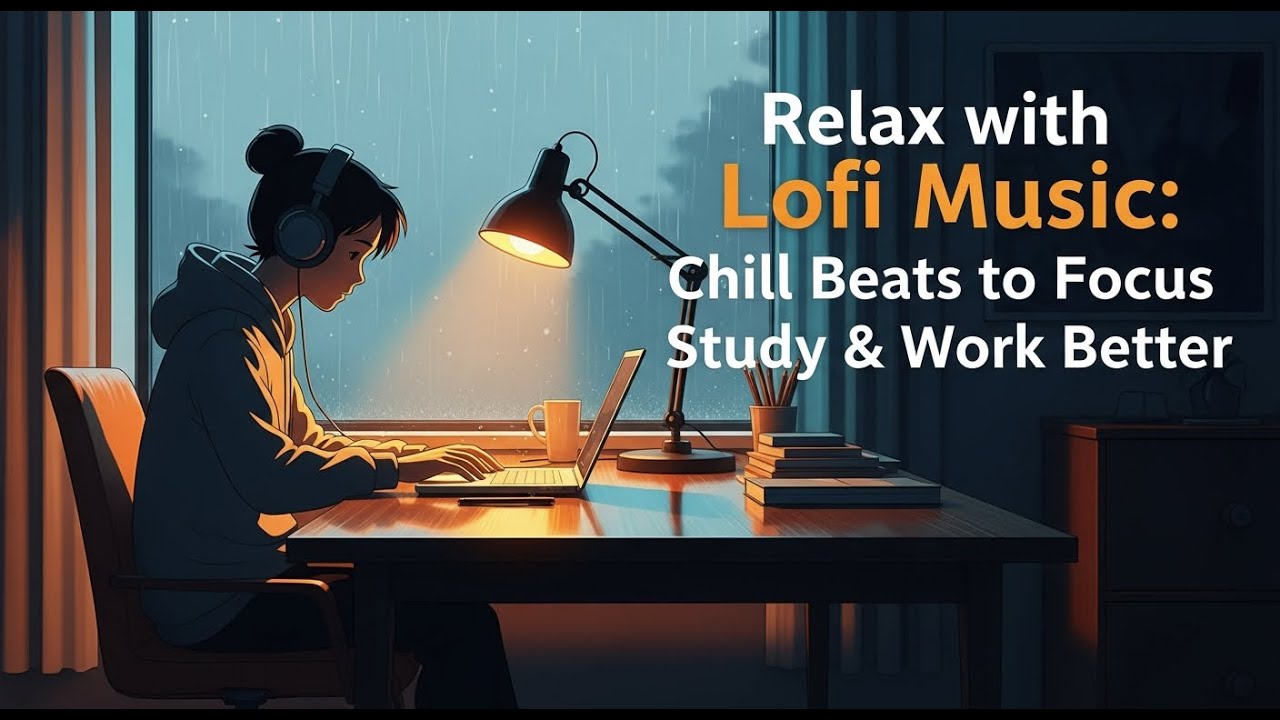 Relax with Lofi Music: Chill Beats to Focus, Study & Work Better