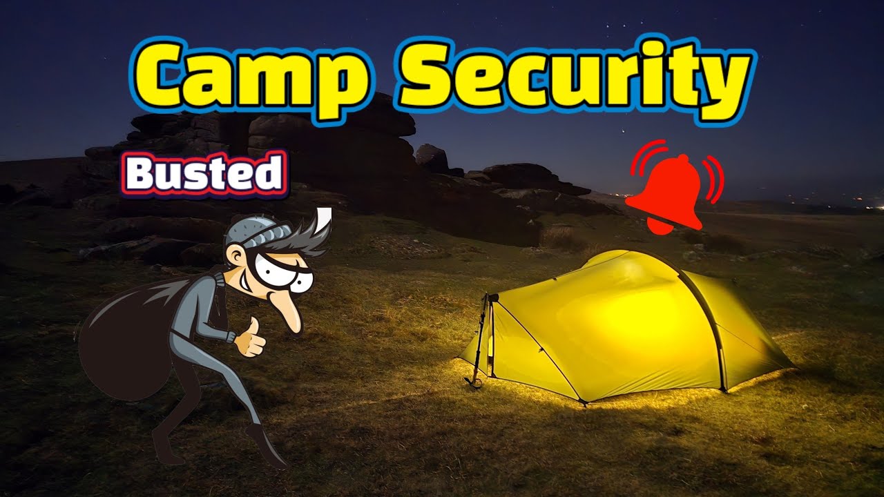 MUST HAVE SECURITY SYSTEM FOR CAMPING @Letwesaf #camping #security #wildcampinguk #wildcamping