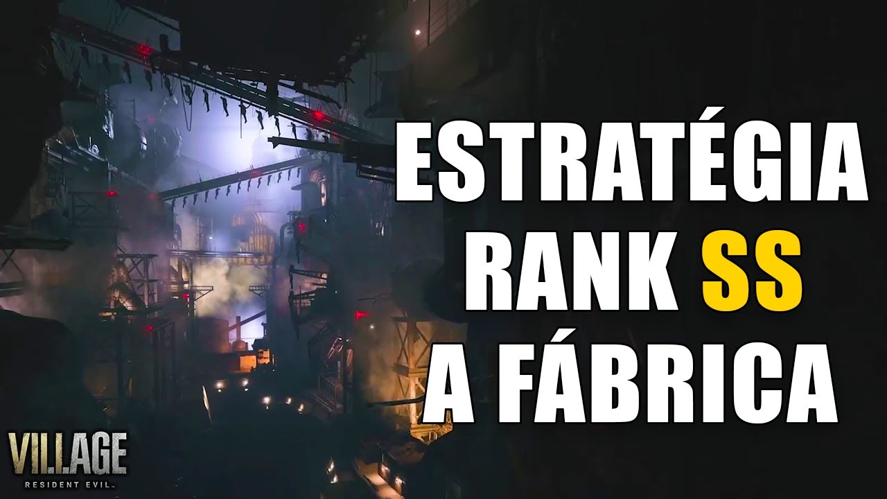 Resident Evil 8 Village THE MERCENARIES RANK SS A FÁBRICA / THE FACTORY ( DICAS )