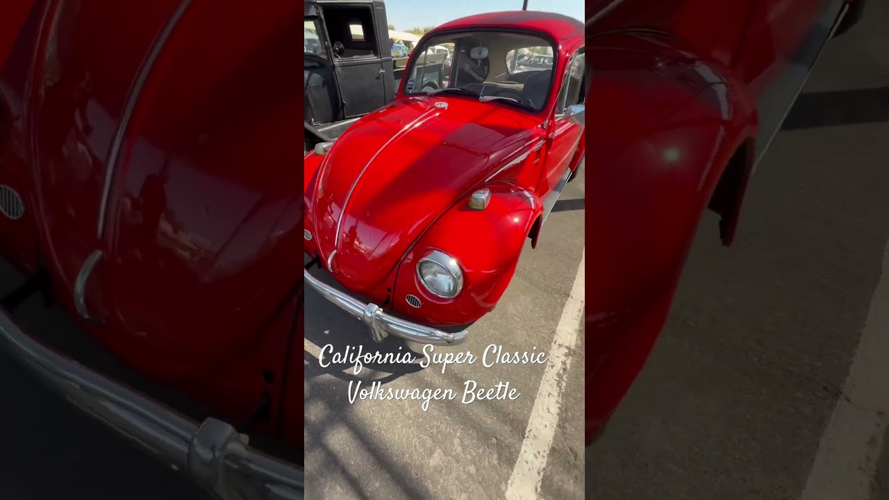 California super classic Volkswagen Beetle.