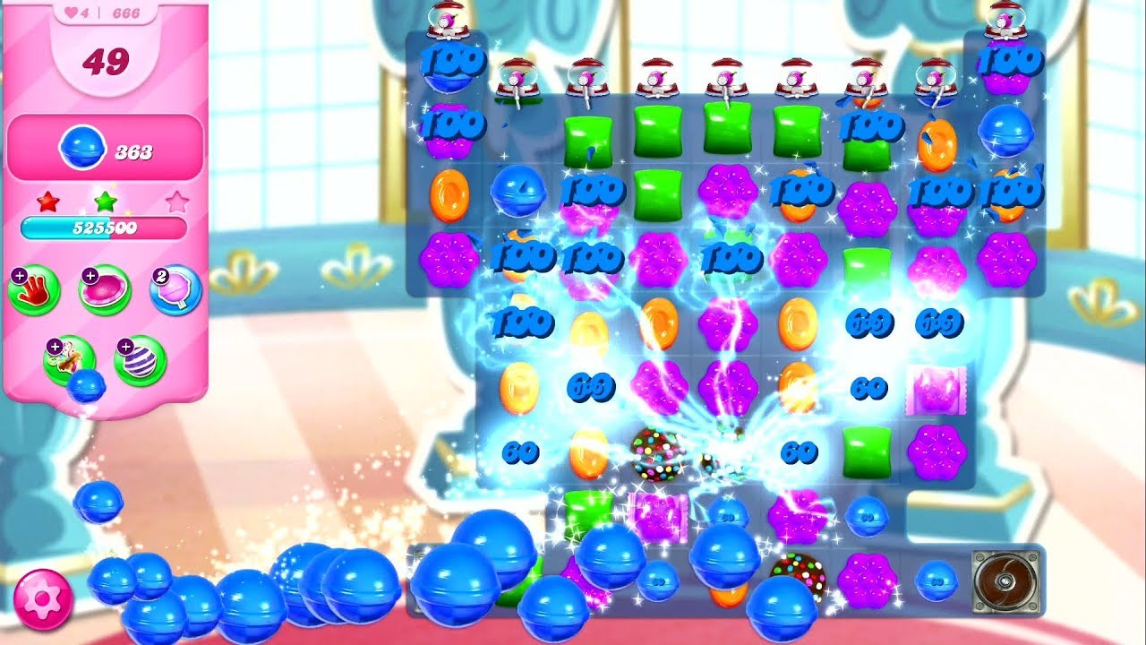 Candy Crush Saga Level 666