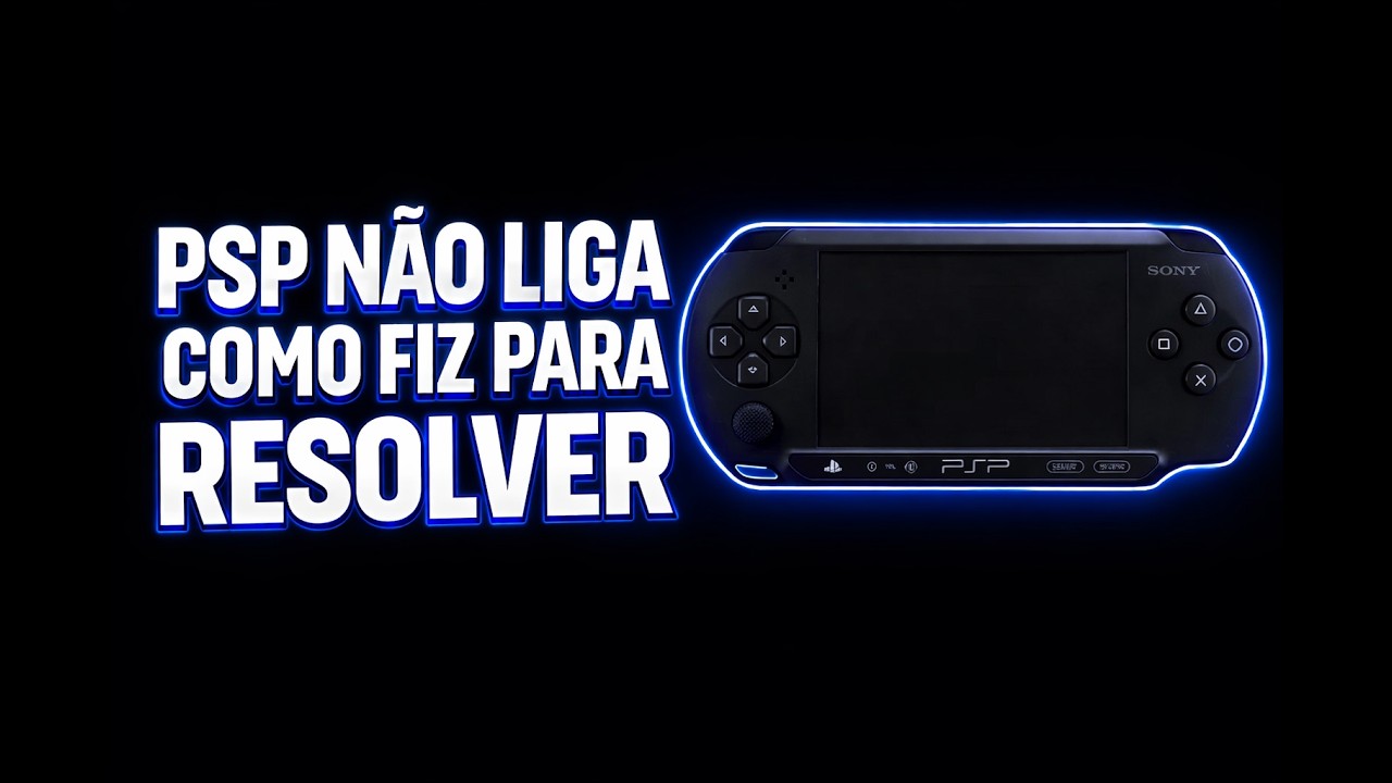 PSP NÃO LIGA COMO RESOLVER / TROCA DA BATERIA PSP STREET  #psp #playstation #manutenção