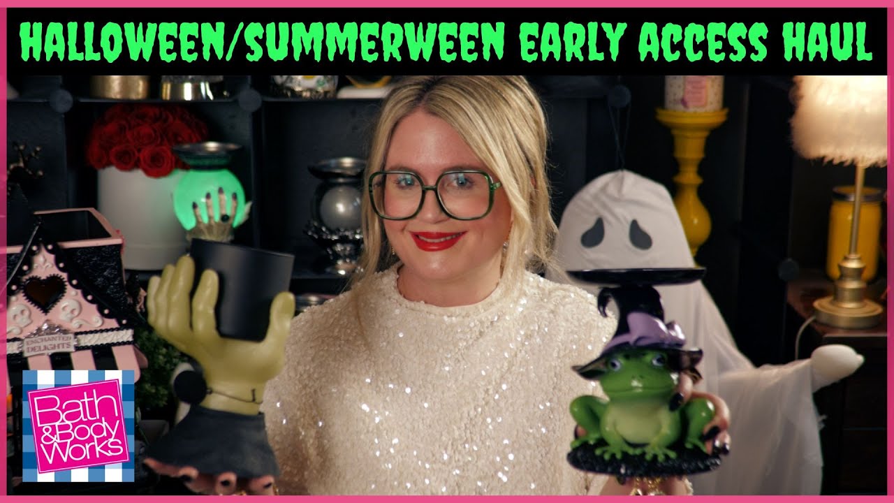 Bath & Body Works HALLOWEEN/SUMMERWEEN 2025 APP EARLY ACCESS HUGE HALLOWEEN HAUL #bathandbodyworks