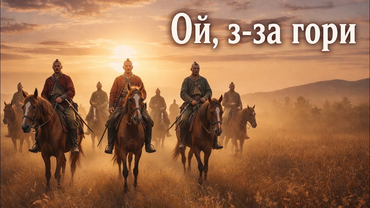 ⚔️ Ой, з-за гори, з-за крутої… — українська козацька історична пісня