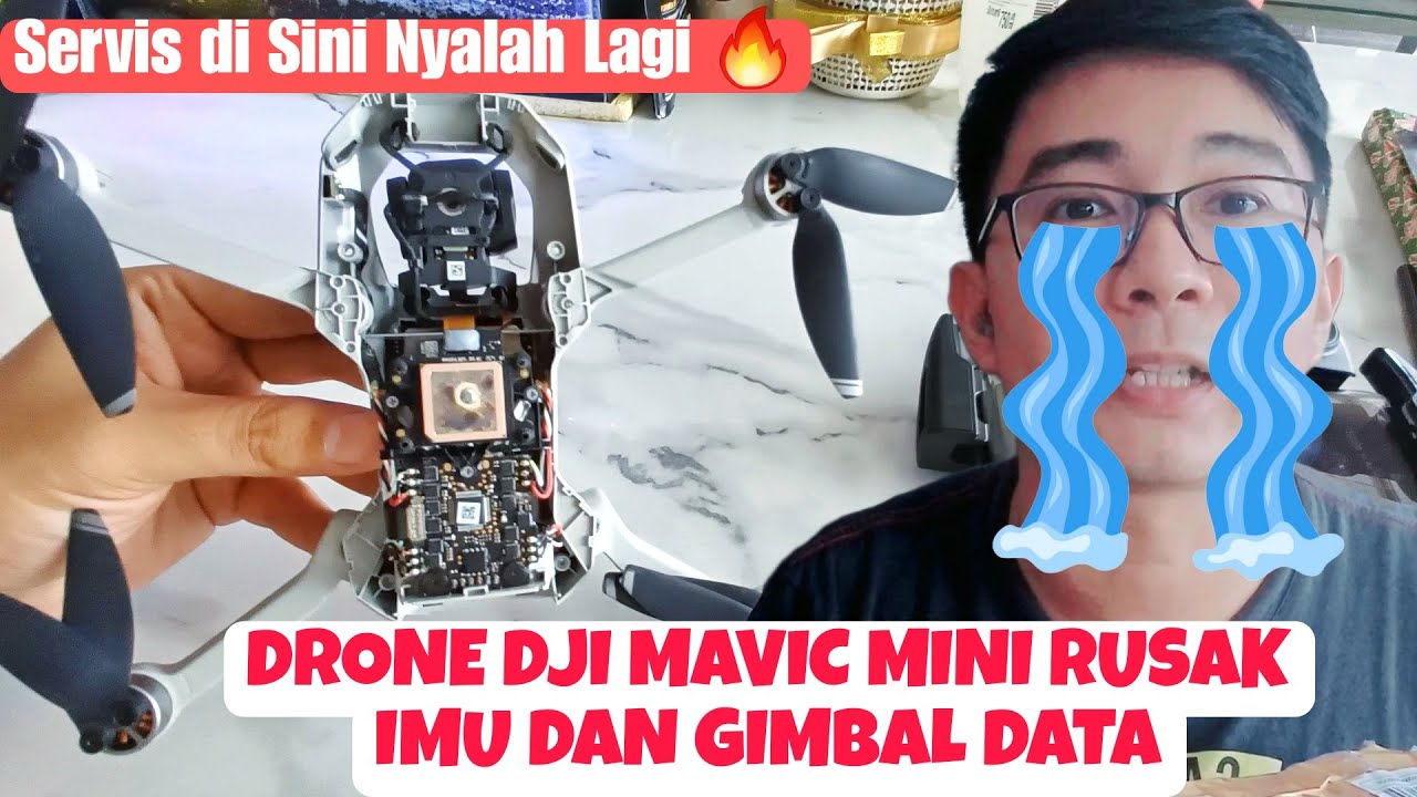 Drone DJI MAVIC MINI IMU CALIBRATION FAILED dan Gimbal Data EROR |  SERVICENYA DIMANA YA?