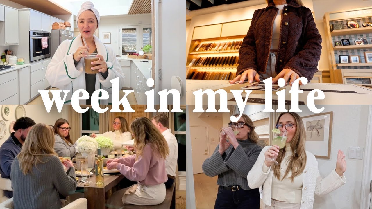 WEEK IN MY LIFE 🤠💌 nancy meyers dinner party & austin trip for SXSW