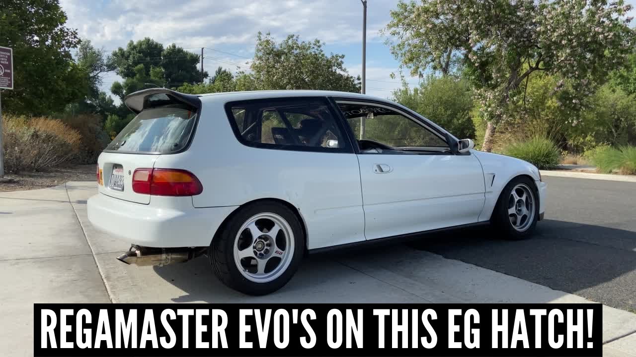 У этого хэтчбека EG одни из самых редких дисков | Honda Civic EG Hatch CX 1993 года выпуска, сборка @ek_cory