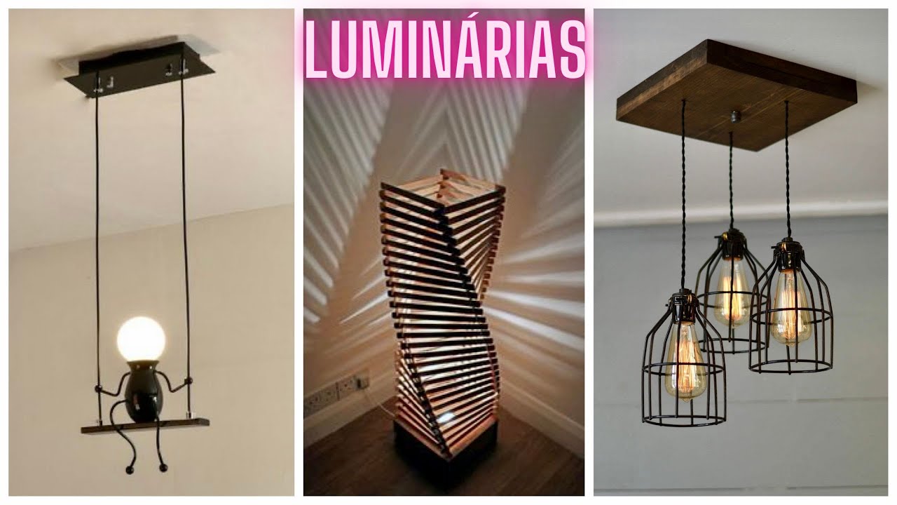 17 IDEIAS Fáceis de LUMINÁRIAS - Eduardo Wizard