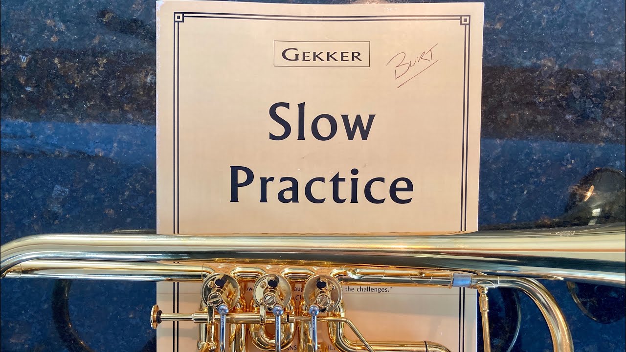 Gekker: Slow Practice - Bruckner, Opening melody, 7th Symphony. COVID Video Project No. 267.