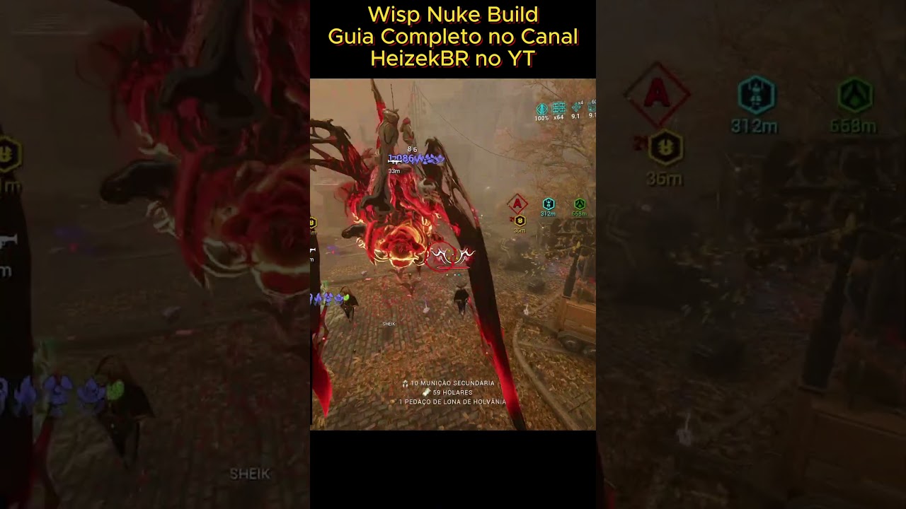 Wisp Nuke Gameplay | Guia Atualizado Dispon&iacute;vel no Canal | #warframe #wisp #tennocreate