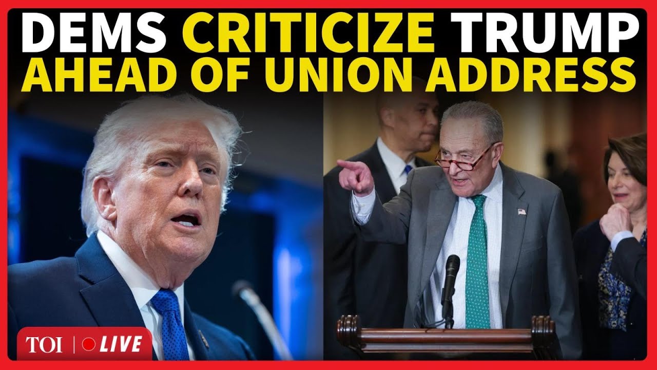 LIVE | 'ICE Crackdown, Tariffs...': House Democrats Torch Trump's Actions Ahead Of Union Address