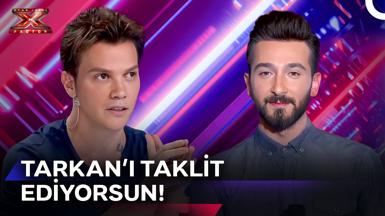 Serkan Can'ın Tarkan'a Olan Benzerliği Dikkat Çekti | X Factor Türkiye